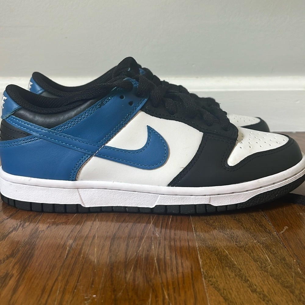 Nike Dunk Low. Youth Size 5.5. Only worn twice. Nearly new condition.